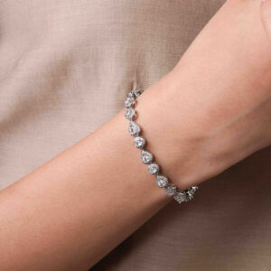 Silver Teardrop Shine