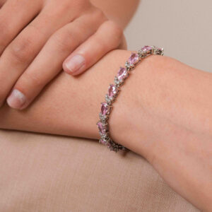 Rose Drop Sparkle - Silver